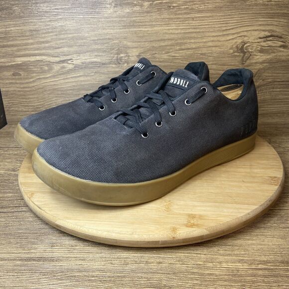 NOBULL Other - Nobull Gum Canvas Trainer Shoes Men’s Size 12 Women’s 13.5 Black Gym Workout